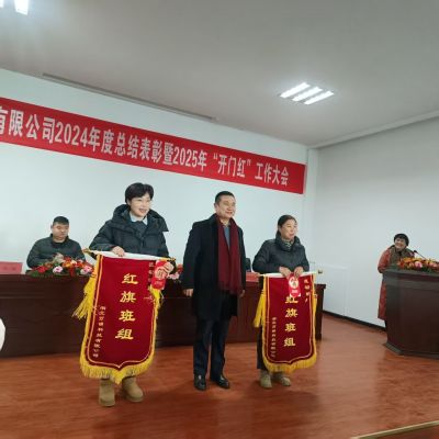 2024年度表彰暨2025年“開門紅”大會召開